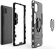 Samsung Galaxy S10 Lite Hybride Hoesje met Ring Zwart afbeelding 3