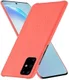 Samsung Galaxy S20 Kunstleren Hoesje met Krokodil Textuur Rood afbeelding 2