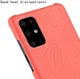 Samsung Galaxy S20 Kunstleren Hoesje met Krokodil Textuur Rood afbeelding 5