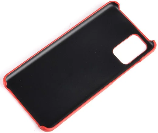 Samsung Galaxy S20 Plus Kunstleren Hoesje met Krokodil Textuur Rood afbeelding 6