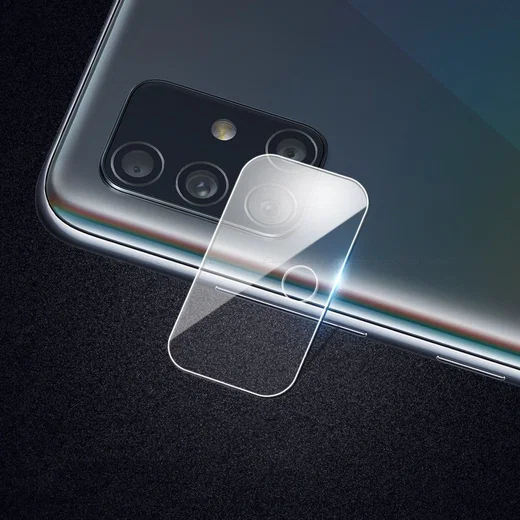 Samsung Galaxy A71 Camera Lens Volledig Dekkende Tempered Glass afbeelding 1