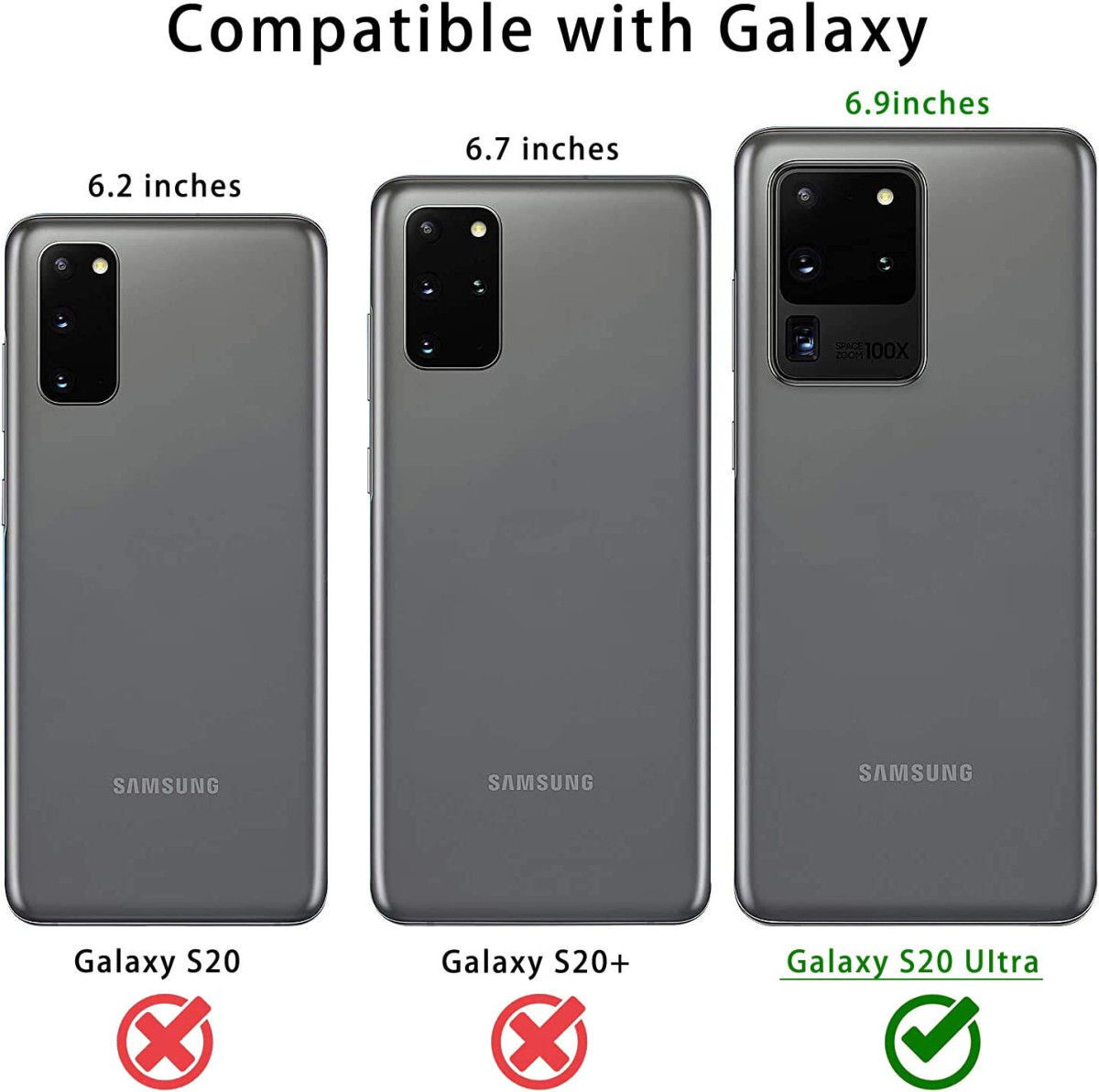 Samsung Galaxy S20 Ultra Camera Lens Protector afbeelding 2