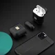 Apple Airpods 1/2 Luxe Kunstlederen Hoesje Blauw afbeelding 5