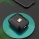 Apple Airpods 1/2 Luxe Kunstlederen Hoesje Blauw afbeelding 6