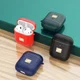 Apple Airpods 1/2 Luxe Kunstlederen Hoesje Blauw afbeelding 3