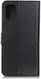 Samsung Galaxy A41 Litchi Skin Portemonnee Hoesje Zwart afbeelding 4