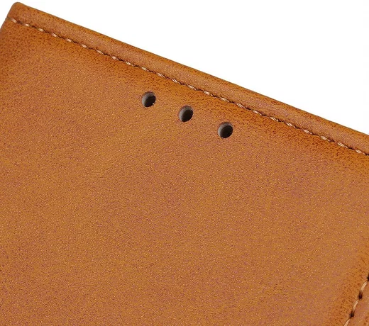 Samsung Galaxy A41 Wallet Stand Case Bruin afbeelding 12