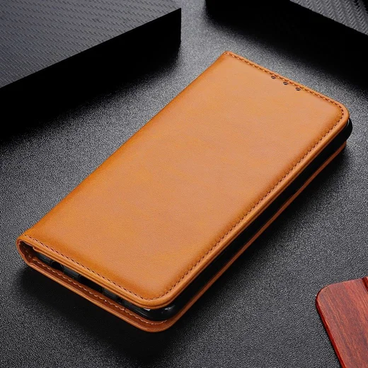 Sony Xperia 1 II Portemonnee Stand Hoesje Bruin afbeelding 9