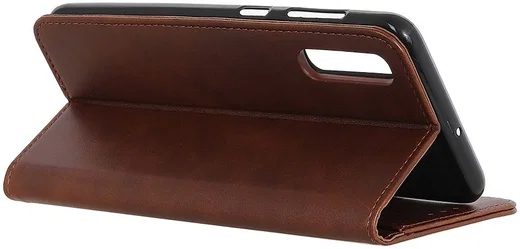 Sony Xperia 1 II Portemonnee Stand Hoesje Coffee afbeelding 8