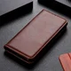 Sony Xperia 1 II Portemonnee Stand Hoesje Coffee afbeelding 9