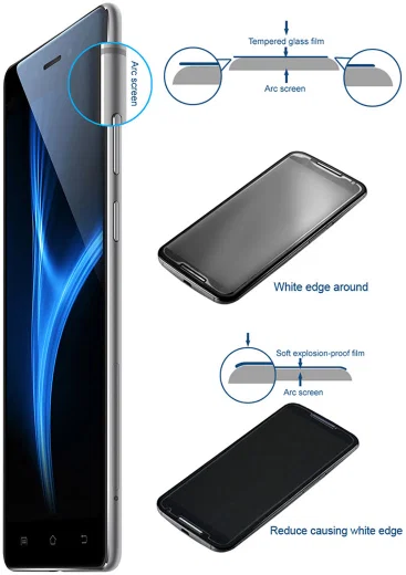 IMAK Sony Xperia 1 II Screenprotector Soft TPU Display Folie Clear afbeelding 4