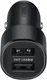 Originele Samsung Duo 15W Fast Charge Autolader met Combo Kabel Zwart afbeelding 4