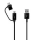 Originele Samsung Duo 15W Fast Charge Autolader met Combo Kabel Zwart afbeelding 7