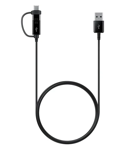 Originele Samsung Duo 15W Fast Charge Autolader met Combo Kabel Zwart afbeelding 8