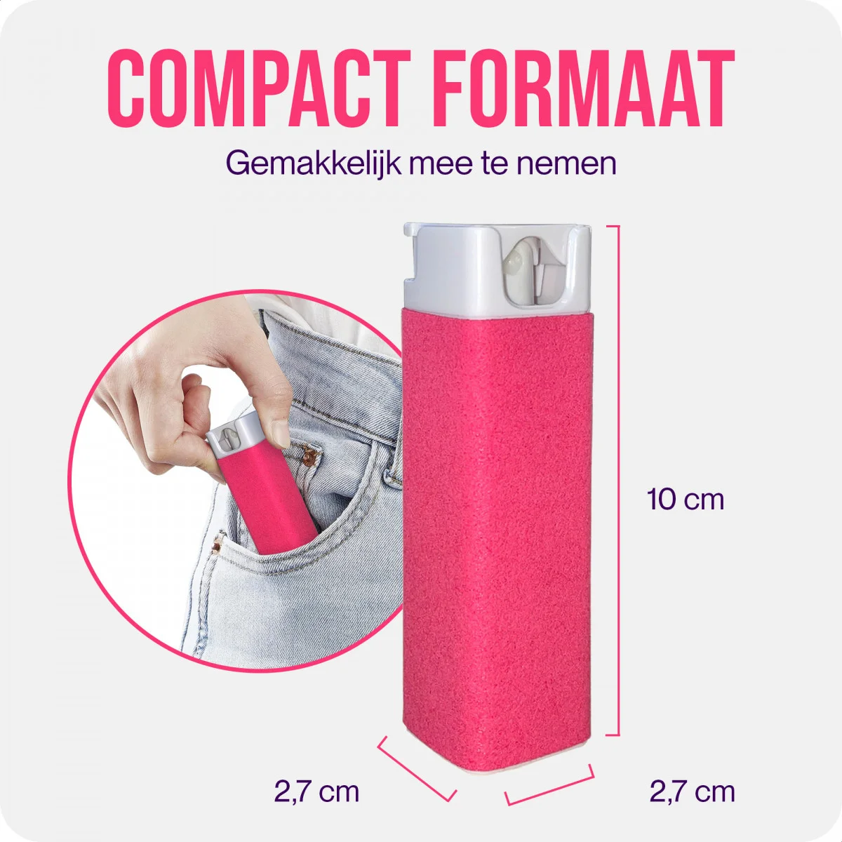 Splash Pure Universele Antibacteriële Scherm Reinigingsset 20ML afbeelding 4