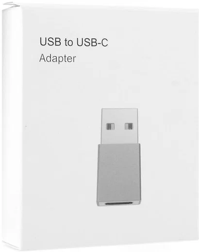 Universele USB-A naar USB-C Converter/Adapter Grijs afbeelding 5