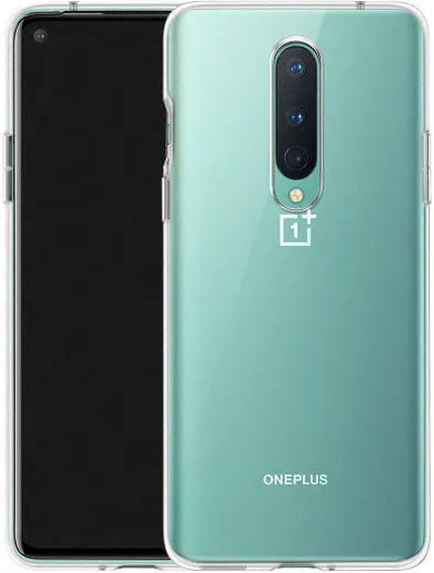 Originele OnePlus Bumper Case OnePlus 8 Hoesje Siliconen Transparant afbeelding 8