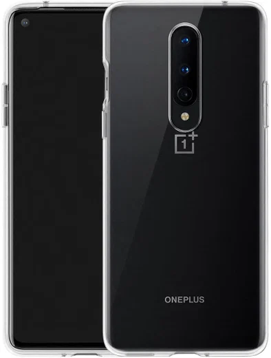 Originele OnePlus Bumper Case OnePlus 8 Hoesje Siliconen Transparant afbeelding 9