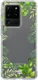 HappyCase Samsung Galaxy S20 Ultra Flexibel TPU Hoesje Leaves Print afbeelding 1