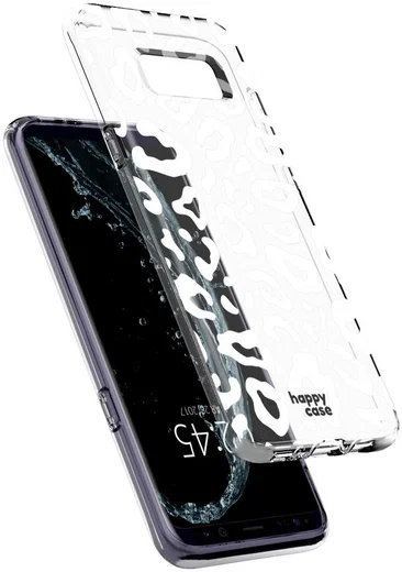 HappyCase Samsung Galaxy S8 Hoesje Flexibel TPU Luipaard Print afbeelding 9