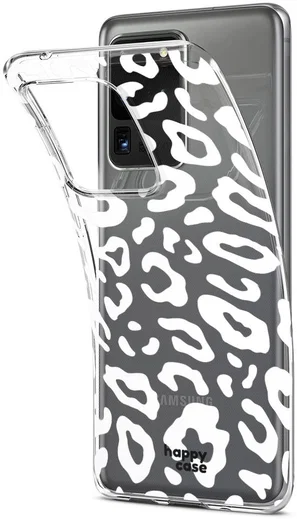 HappyCase Samsung Galaxy S20 Ultra Hoesje Flexibel TPU Luipaard Print afbeelding 10
