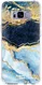 HappyCase Samsung Galaxy S8 Hoesje Flexibel TPU Blauw Marmer Print afbeelding 1