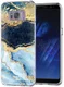 HappyCase Samsung Galaxy S8 Hoesje Flexibel TPU Blauw Marmer Print afbeelding 2