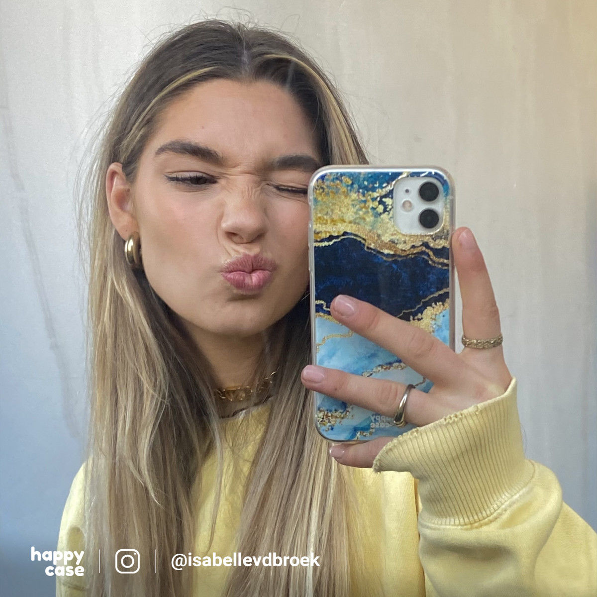 HappyCase Samsung Galaxy S20 Ultra Hoesje Flexibel TPU Blauw Marmer afbeelding 5