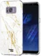 HappyCase Samsung Galaxy S8 Hoesje Flexibel TPU Wit Marmer Print afbeelding 2