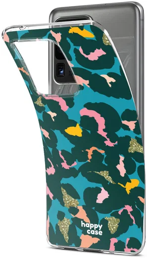 HappyCase Samsung Galaxy S20 Ultra Hoesje Flexibel TPU Summer Leopard afbeelding 4