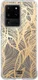 HappyCase Samsung Galaxy S20 Ultra Hoesje Flexibel TPU Golden Leaves afbeelding 1