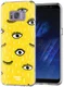 HappyCase Samsung Galaxy S8 Hoesje Flexibel TPU Happy Eyes Print afbeelding 2