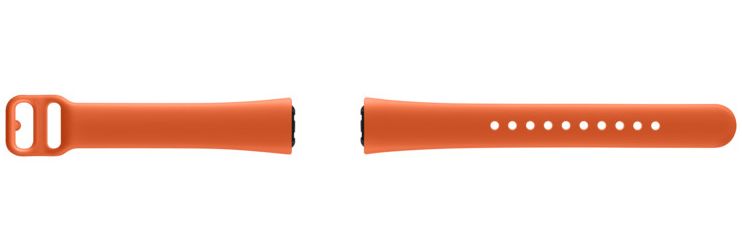 Origineel Samsung Sport Samsung Galaxy Fit Bandje Siliconen Oranje afbeelding 2