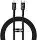 Baseus Halo  Quick Charge Apple Lightning Kabel 1m Zwart afbeelding 1