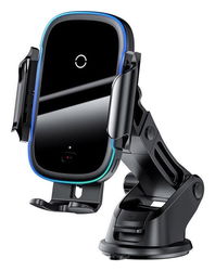 Baseus Ventilatiehouder / Zuignap Draadloze Oplader Klemt Automatisch afbeelding