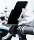 Baseus Knight Telefoonhouder Fiets/Motor/Scooter Stuur/Spiegel Zilver afbeelding 2