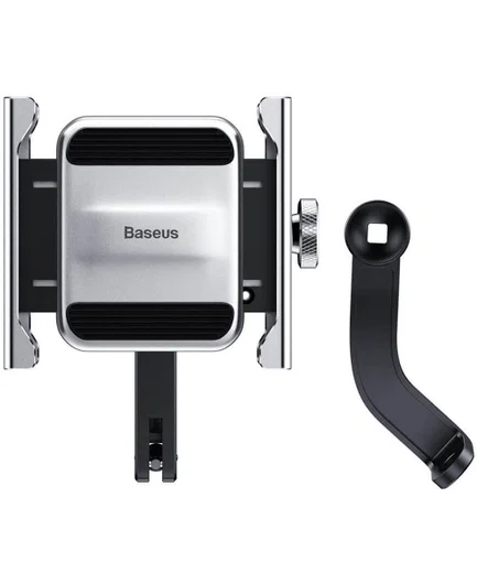 Baseus Knight Telefoonhouder Fiets/Motor/Scooter Stuur/Spiegel Zilver afbeelding 5