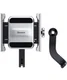 Baseus Knight Telefoonhouder Fiets/Motor/Scooter Stuur/Spiegel Zilver afbeelding 5