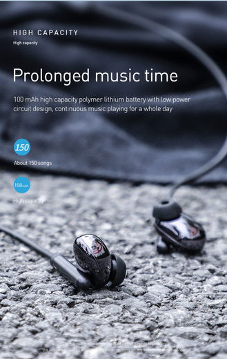 Baseus Encok S30 Draadloze Waterbestendige Headset Zwart afbeelding 5