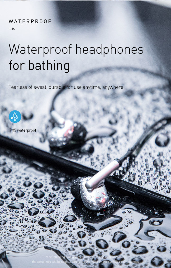 Baseus Encok S30 Draadloze Waterbestendige Headset Zwart afbeelding 6