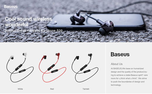 Baseus Encok S30 Draadloze Waterbestendige Headset Zwart afbeelding 10