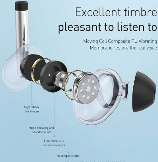 Baseus Encok S30 Draadloze Waterbestendige Headset Zwart afbeelding 4