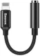 Baseus iP Lightning naar 3.5mm Jack Zwart afbeelding 1
