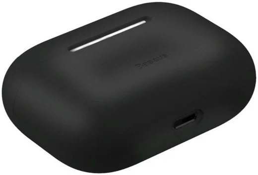 Baseus Ultradun Siliconen Apple AirPods Pro Hoesje Zwart afbeelding 10