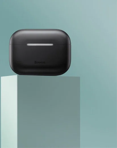 Baseus Ultradun Siliconen Apple AirPods Pro Hoesje Zwart afbeelding 12