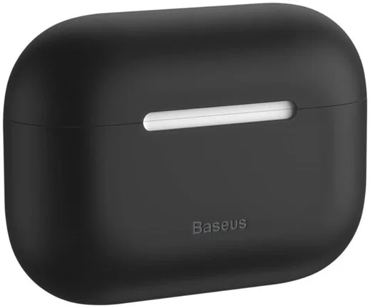 Baseus Ultradun Siliconen Apple AirPods Pro Hoesje Zwart afbeelding 2