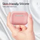 Baseus Ultradun Siliconen Apple AirPods Pro Hoesje Roze afbeelding 4