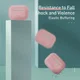 Baseus Ultradun Siliconen Apple AirPods Pro Hoesje Roze afbeelding 5