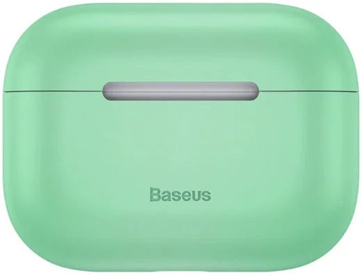 Baseus Ultradun Siliconen Apple AirPods Pro Hoesje Groen afbeelding 8