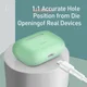 Baseus Ultradun Siliconen Apple AirPods Pro Hoesje Groen afbeelding 6